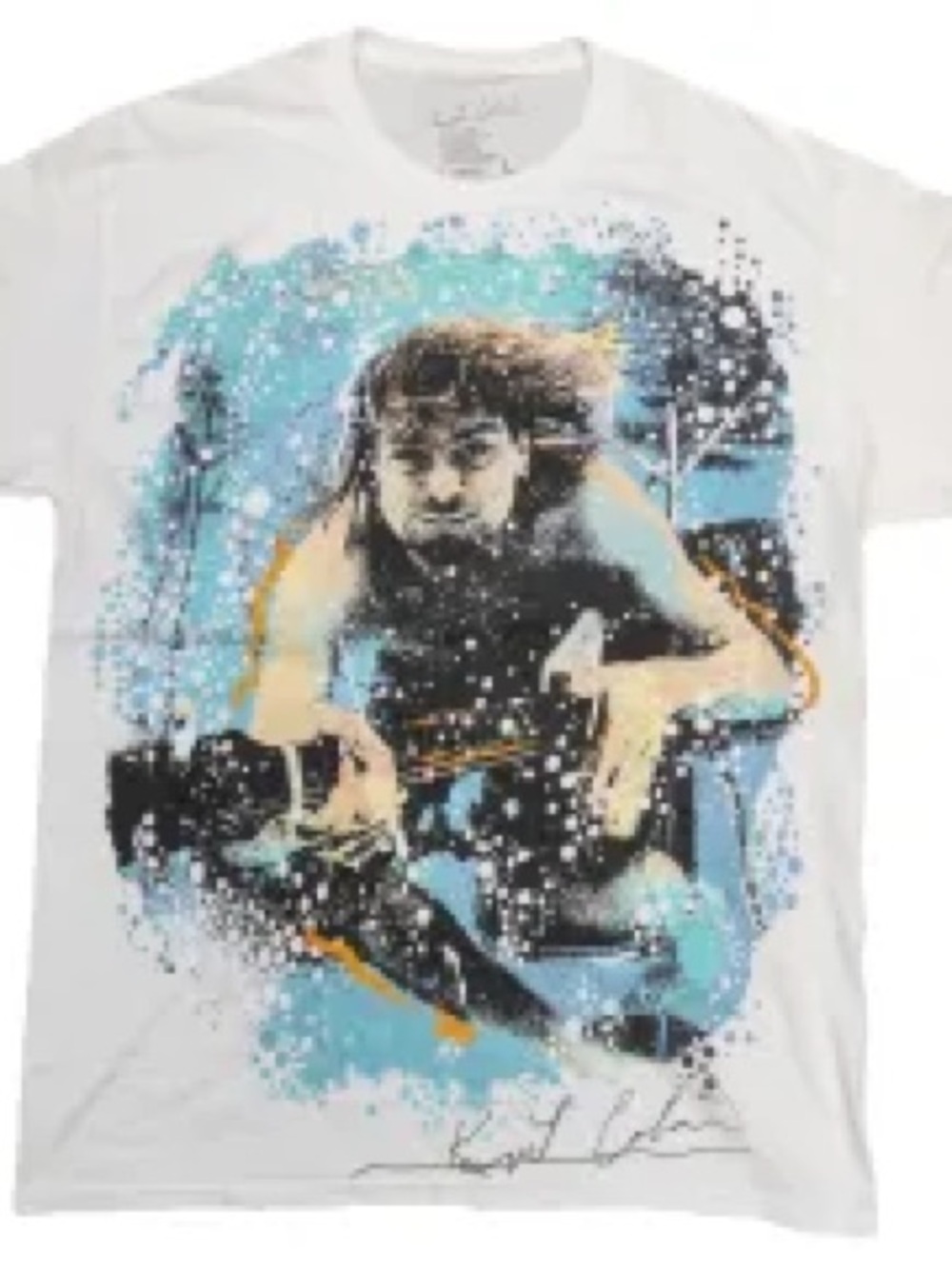 Kurt Cobain Underwater Graphic T-Shirt Size XL Nirvana 90s